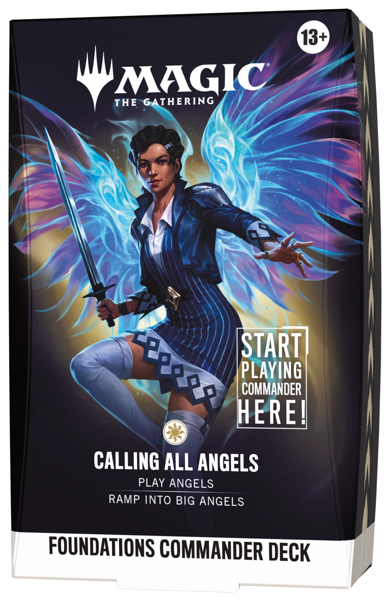 Magic: The Gathering Foundations Commander Deck Calling All Angels official product image
